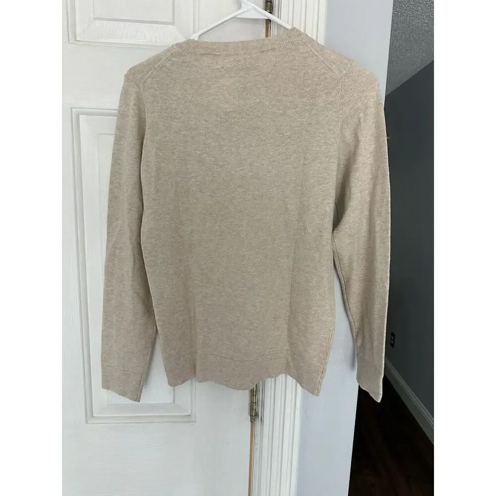 NWT Crewcuts Girls Teddie Cotton Pumpkin Sequin Lightweight Sweater Sz XL 12/14 - Picture 4 of 8